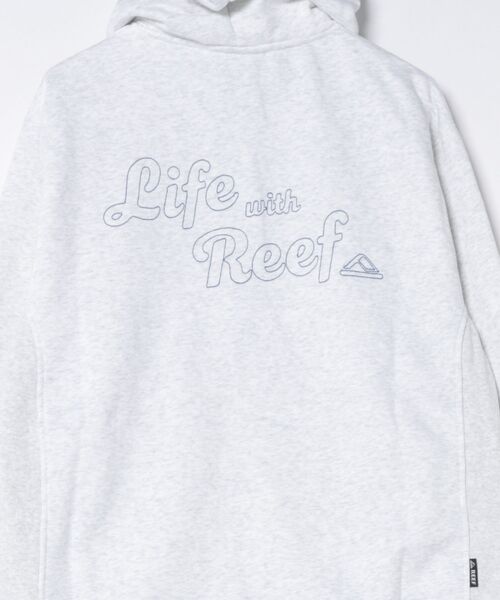 REEF（リーフ）の「REEF/リーフ ジップアップ パーカー EZP264010（パーカー・メンズ・ライトブルー/ホワイト/ネイビー・M/L/XL）」の5枚目の写真