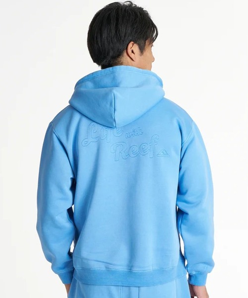 REEF（リーフ）の「REEF/リーフ ジップアップ パーカー EZP264010（パーカー・メンズ・ライトブルー/ホワイト/ネイビー・M/L/XL）」の13枚目の写真
