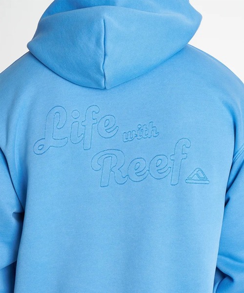 REEF（リーフ）の「REEF/リーフ ジップアップ パーカー EZP264010（パーカー・メンズ・ライトブルー/ホワイト/ネイビー・M/L/XL）」の21枚目の写真