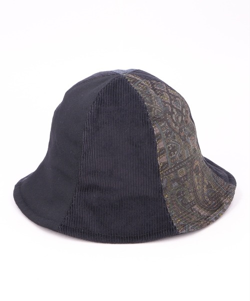 CA4LA(カシラ)の「HK PATCHY TULIP HAT 9(ハット・メンズ・マルチ/ブラック・ONESIZE)」の2枚目の写真