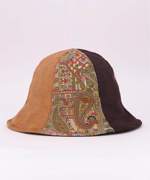 CA4LA(カシラ)の「HK PATCHY TULIP HAT 9(ハット・メンズ・マルチ/ブラック・ONESIZE)」の4枚目の写真