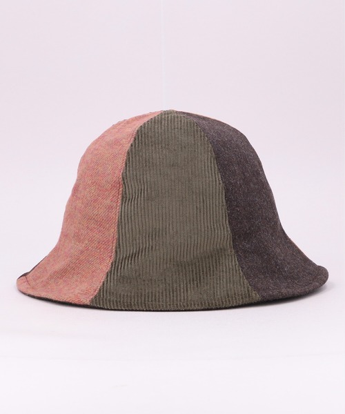 CA4LA(カシラ)の「HK PATCHY TULIP HAT 9(ハット・メンズ・マルチ/ブラック・ONESIZE)」の6枚目の写真