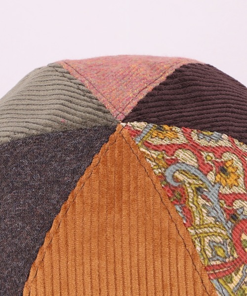 CA4LA(カシラ)の「HK PATCHY TULIP HAT 9(ハット・メンズ・マルチ/ブラック・ONESIZE)」の9枚目の写真