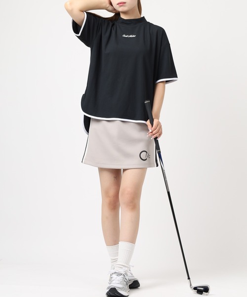 FUNALIVE(ファンアライブ)の「OVERSIZE MOCK オーバーサイズモックネック 半袖(Tシャツ/カットソー・レディース・ブラック/ホワイト・S/M)」の5枚目の写真