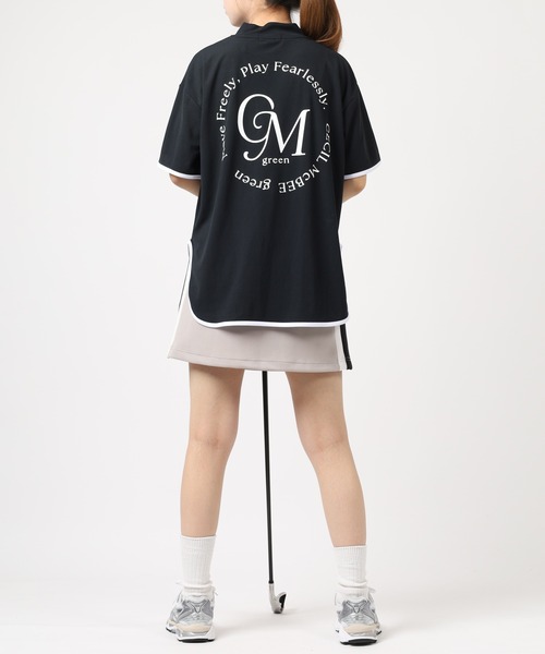 FUNALIVE(ファンアライブ)の「OVERSIZE MOCK オーバーサイズモックネック 半袖(Tシャツ/カットソー・レディース・ブラック/ホワイト・S/M)」の7枚目の写真