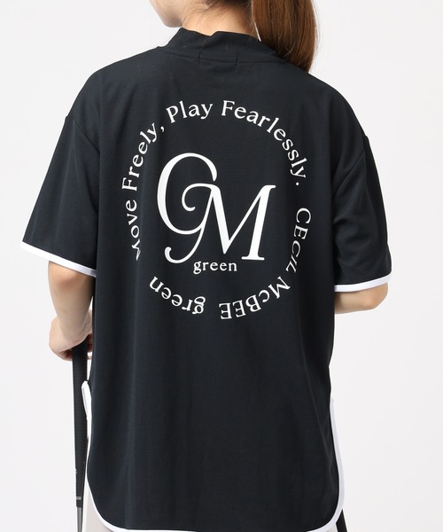 FUNALIVE(ファンアライブ)の「OVERSIZE MOCK オーバーサイズモックネック 半袖(Tシャツ/カットソー・レディース・ブラック/ホワイト・S/M)」の3枚目の写真