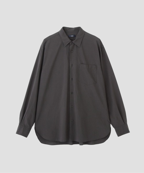YLEVE(イレーヴ)の「YLEVE / COTTON MILLED LAWN OVERDYE SHIRT(シャツ/ブラウス・メンズ・グレー・4)」の3枚目の写真