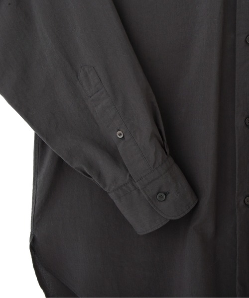 YLEVE(イレーヴ)の「YLEVE / COTTON MILLED LAWN OVERDYE SHIRT(シャツ/ブラウス・メンズ・グレー・4)」の8枚目の写真
