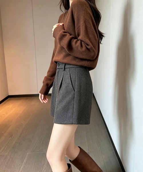 Bifrost(ビフレスト)の「ショートパンツ(その他パンツ・レディース・ブラウン/グレー/ブラック・FREE)」の8枚目の写真
