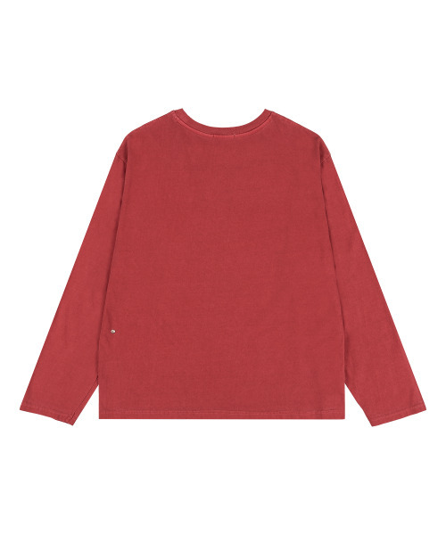 ERTR(イーアールティーアール)の「TOMMY CAT 長袖Tシャツ レッド(Tシャツ/カットソー・レディース・その他・MEDIUM/LARGE)」の2枚目の写真