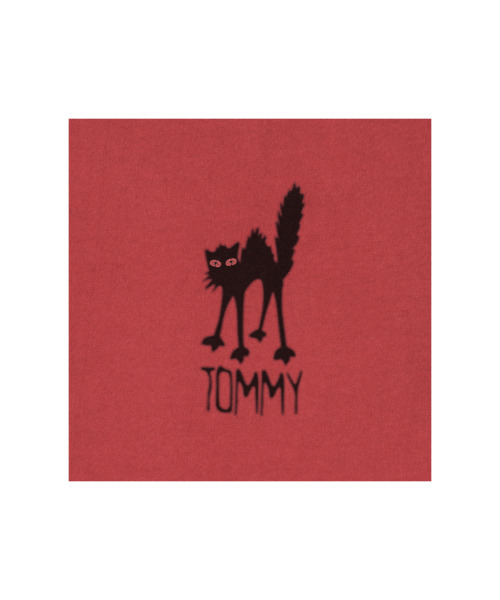 ERTR(イーアールティーアール)の「TOMMY CAT 長袖Tシャツ レッド(Tシャツ/カットソー・レディース・その他・MEDIUM/LARGE)」の3枚目の写真