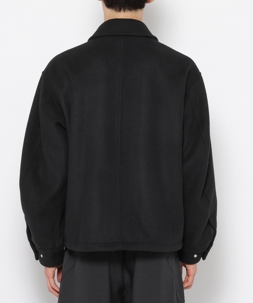 HARE(ハレ)の「High Wool ZIPブルゾン(HARE)(ブルゾン・メンズ・ブラック/レッド/グレー・SMALL/MEDIUM)」の9枚目の写真
