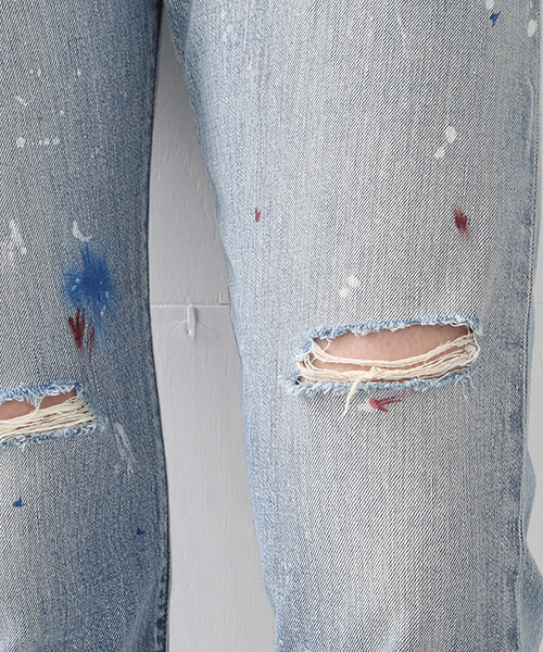 Ray BEAMS（レイビームス）の「◇Levi's×BEAMS / 40th別注 501(R)CT Women’s（デニムパンツ・レディース・ライトインディゴブルー・25/23/26/24）」の4枚目の写真