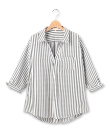 HusHusH | 袖リボンスキッパーシャツ(シャツ/ブラウス)