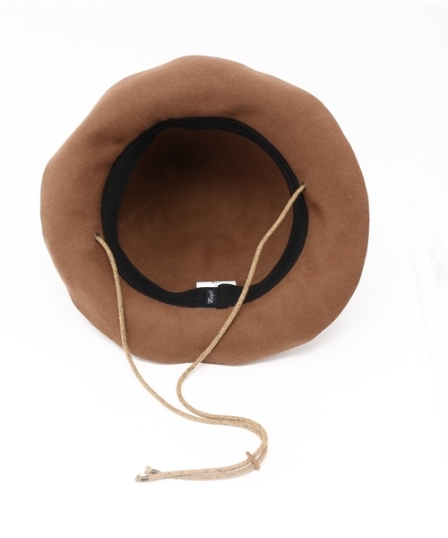 Monro（モンロ）の「FELT HAT - BERGE | フェルトハット -ベージュ/ハット/M（ハット・メンズ・ベージュ・FREE）」の6枚目の写真