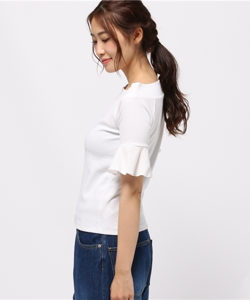 エディットコロン 半袖トップス ホワイト