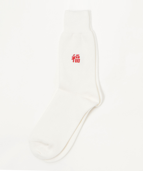 ROSTER SOX（ロスターソックス）の「ROSTERSOX Tiger & Fortune ソックス（ソックス/靴下・メンズ・ブラック/ホワイト・FREE）」の2枚目の写真