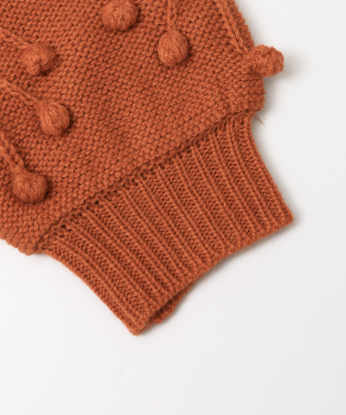 URBAN RESEARCH Sonny Label（アーバンリサーチサニーレーベル）の「Sonny Label ヴィンテージ風袖デザインニット（ニット/セーター・レディース・ベージュ/オレンジ/ネイビー・FREE）」の7枚目の写真