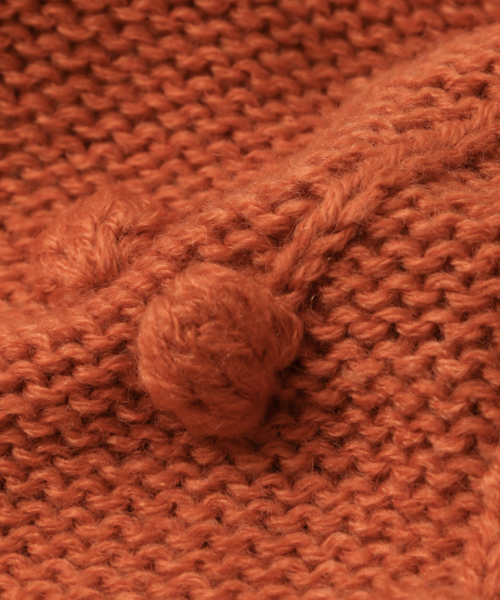 URBAN RESEARCH Sonny Label（アーバンリサーチサニーレーベル）の「Sonny Label ヴィンテージ風袖デザインニット（ニット/セーター・レディース・ベージュ/オレンジ/ネイビー・FREE）」の9枚目の写真