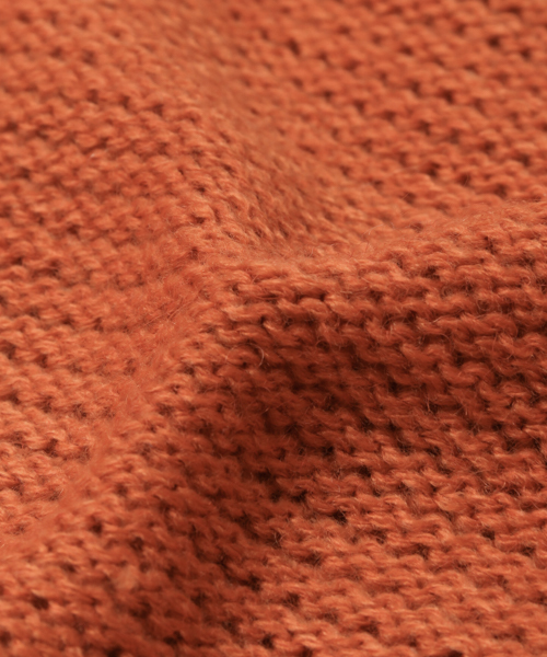 URBAN RESEARCH Sonny Label（アーバンリサーチサニーレーベル）の「Sonny Label ヴィンテージ風袖デザインニット（ニット/セーター・レディース・ベージュ/オレンジ/ネイビー・FREE）」の10枚目の写真