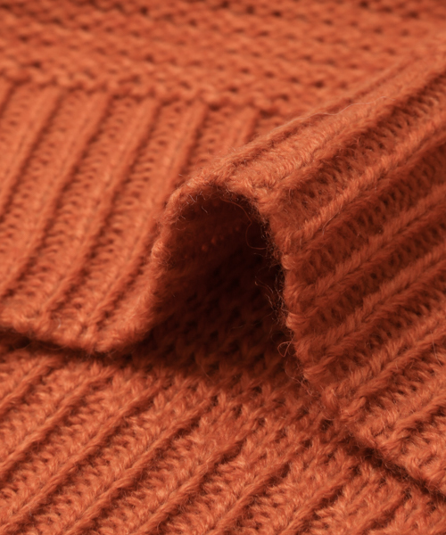 URBAN RESEARCH Sonny Label（アーバンリサーチサニーレーベル）の「Sonny Label ヴィンテージ風袖デザインニット（ニット/セーター・レディース・ベージュ/オレンジ/ネイビー・FREE）」の11枚目の写真