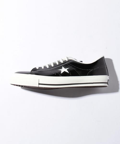 CONVERSE（コンバース）の「＜CONVERSE（コンバース）＞ ONE STAR J 16FW/スニーカー ◆（スニーカー・メンズ・ブラック/ホワイト・7/10h/7h/8h/9h/8/9）」の4枚目の写真