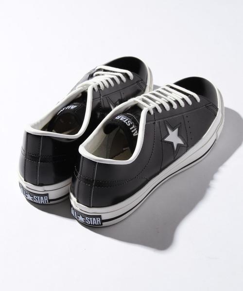 CONVERSE（コンバース）の「＜CONVERSE（コンバース）＞ ONE STAR J 16FW/スニーカー ◆（スニーカー・メンズ・ブラック/ホワイト・7/10h/7h/8h/9h/8/9）」の6枚目の写真