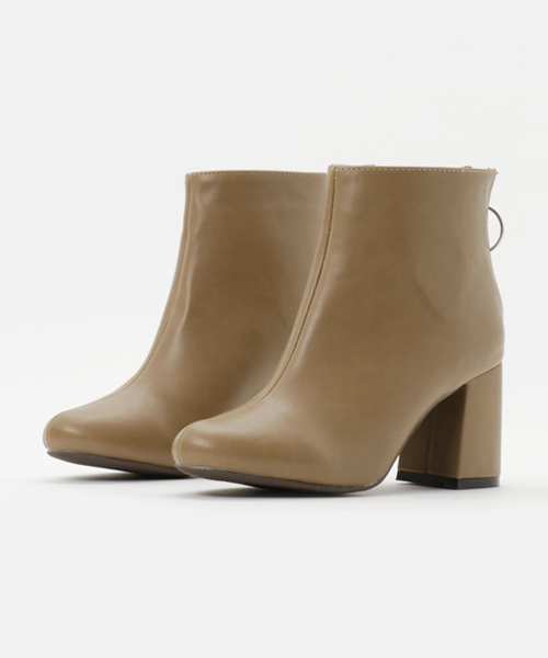 WEGO(ウィゴー)の「WEGO/フレアヒールブーツ(ブーツ・レディース・ブラック/ベージュ・MEDIUM/LARGE)」の15枚目の写真