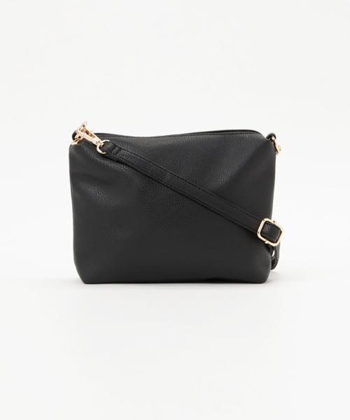 mysty woman（ミスティウーマン）の「フロントジップミニショルダーバッグ（ショルダーバッグ・レディース・オフホワイト/グレイッシュブルー/ブラック・FREE）」の12枚目の写真