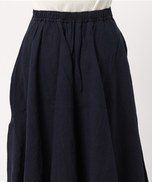 LBC（エルビーシー）の「bul リネンワッシャーサーキュラスカート              （スカート・レディース・レッド/ピンク/ネイビー・MEDIUM）」の8枚目の写真