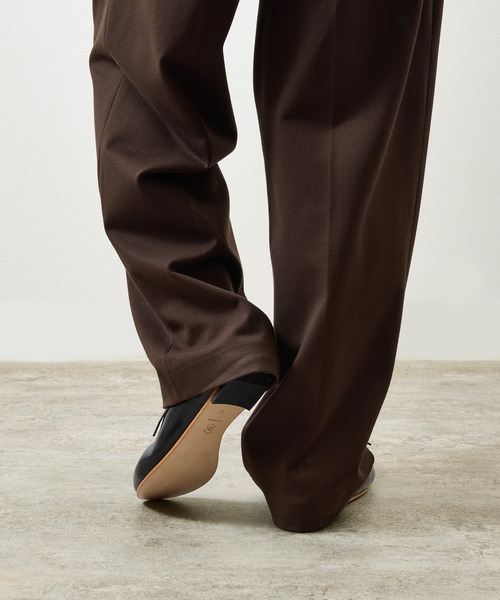 PADRONE(パドローネ)の「PADRONE ARCOLLETTA PADRONE アルコレッタ パドローネ / Ex. DERBY SHOES 別注2WAYスリッポンダービーシューズ / AA8185-2001(ドレスシューズ・メンズ・ダークブラウン/ブラック/キャメル・42/41/40)」の6枚目の写真