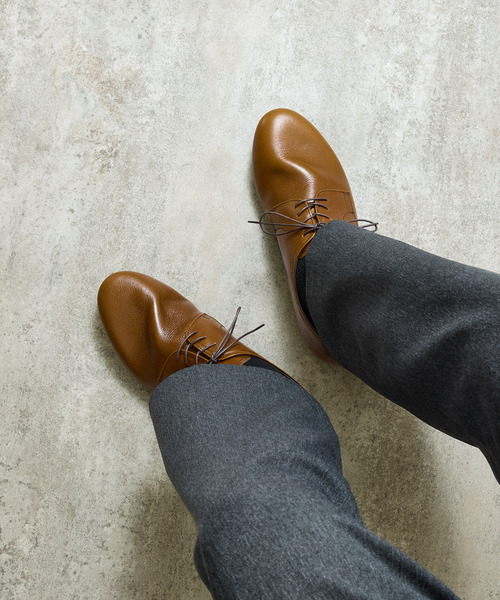 PADRONE(パドローネ)の「PADRONE ARCOLLETTA PADRONE アルコレッタ パドローネ / Ex. DERBY SHOES 別注2WAYスリッポンダービーシューズ / AA8185-2001(ドレスシューズ・メンズ・ダークブラウン/ブラック/キャメル・42/41/40)」の20枚目の写真