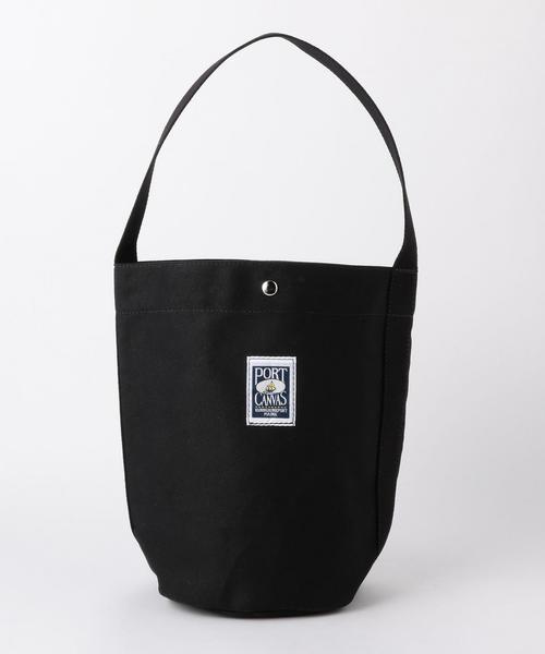 BEAUTY&YOUTH UNITED ARROWS（ビューティーアンドユースユナイテッドアローズ）の「＜PORT CANVAS＞キャンバスショルダーバッグ ◆（ショルダーバッグ・レディース・ナチュラル/ブラック・FREE）」の2枚目の写真