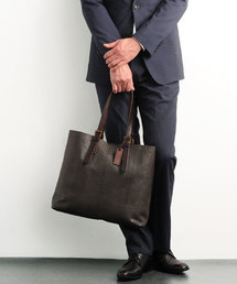 メンズのトートバッグ ブラウン 茶色系 パイソン柄 ファッション通販 Zozotown