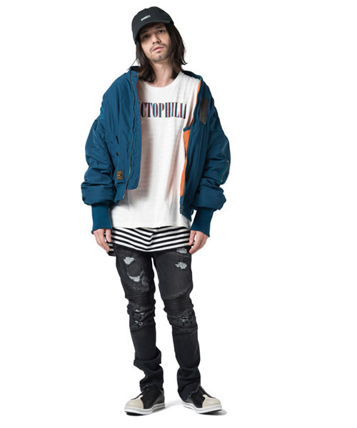 glamb（グラム）の「Corsa bikers pants（デニムパンツ・メンズ・インディゴブルー/グレー/ブラック・0/4/1/2/3）」の5枚目の写真