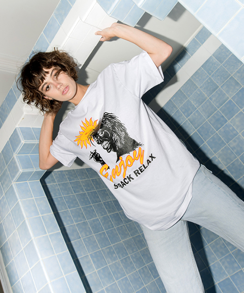 JUNGLES(ジャングルス)の「JUNGLES/ジャングルス LA CASA DEL SOL SS-LCDS-W(Tシャツ/カットソー・メンズ・ホワイト・S/L/M/XL)」の1枚目の写真
