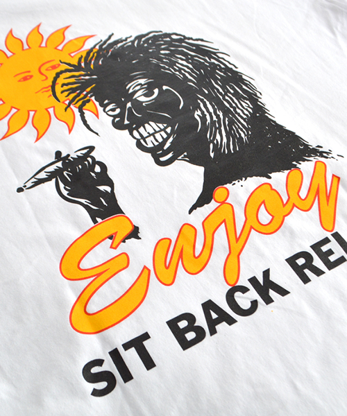 JUNGLES(ジャングルス)の「JUNGLES/ジャングルス LA CASA DEL SOL SS-LCDS-W(Tシャツ/カットソー・メンズ・ホワイト・S/L/M/XL)」の3枚目の写真