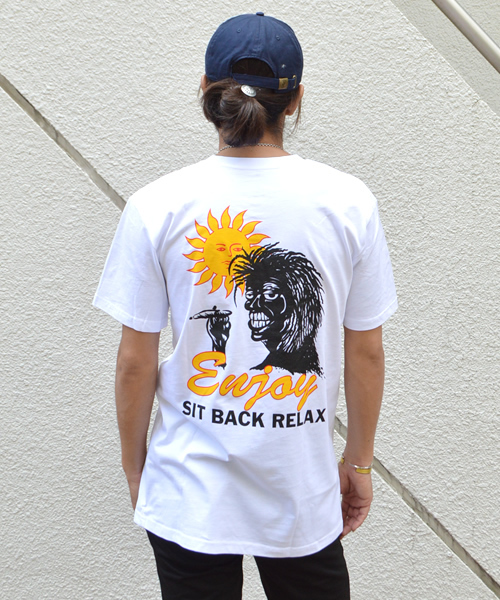 JUNGLES(ジャングルス)の「JUNGLES/ジャングルス LA CASA DEL SOL SS-LCDS-W(Tシャツ/カットソー・メンズ・ホワイト・S/L/M/XL)」の6枚目の写真