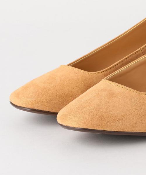 coen(コーエン)の「【『LEE』11月号掲載】チャンキーヒールスクエアパンプス(ブラック / ベージュ⇒ WEB限定カラー)(パンプス・レディース・ブラック/ダークグレー/テラコッタ/ベージュ/ダークグリーン・X-LARGE/SMALL/MEDIUM/LARGE)」の13枚目の写真