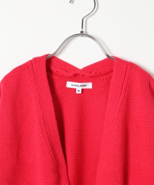 GLOBAL WORK（グローバルワーク）の「【キッズ】アラエルザックリカーディガン（カーディガン/ボレロ・キッズ・イエロー/ピンク系その他・LARGE/X-LARGE/XX-LARGE/SMALL/MEDIUM）」の9枚目の写真