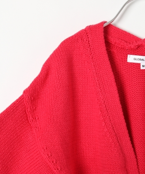 GLOBAL WORK（グローバルワーク）の「【キッズ】アラエルザックリカーディガン（カーディガン/ボレロ・キッズ・イエロー/ピンク系その他・LARGE/X-LARGE/XX-LARGE/SMALL/MEDIUM）」の10枚目の写真