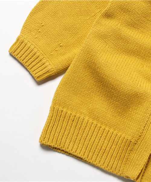 GLOBAL WORK（グローバルワーク）の「【キッズ】アラエルザックリカーディガン（カーディガン/ボレロ・キッズ・イエロー/ピンク系その他・LARGE/X-LARGE/XX-LARGE/SMALL/MEDIUM）」の4枚目の写真