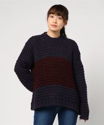 【LOA BY LOA】STRIPE SWEATER