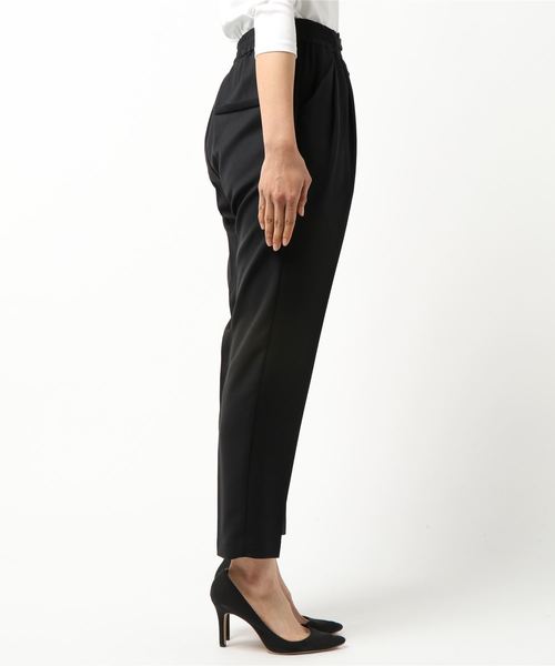 12Twelve Agenda(トゥエルブ アジェンダ)の「ダブルクロステーパードパンツ(スーツパンツ・レディース・ピンクベージュ/ライトグレー/ブラック・M)」の7枚目の写真