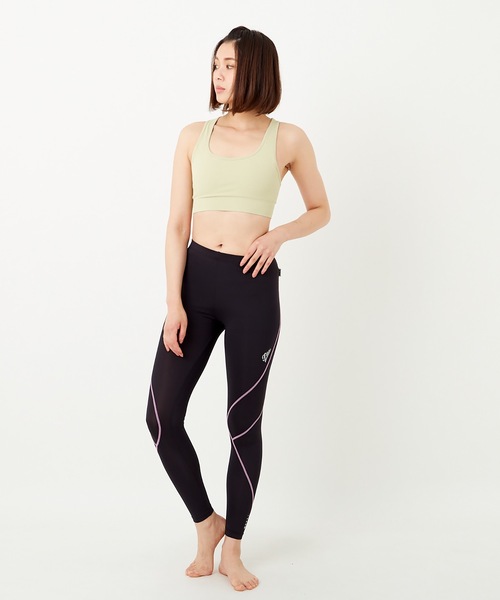 FILA(フィラ)の「【FILA/フィラ】レディース 水陸両用インナーパンツ ロング丈 DRY 吸水速乾 UVケア リフレクター機能付 スポーツインナー ボトムス(その他パンツ・レディース・ネイビー/ブラック×ブラック/ブラック/ブラック×レッド/ブラック×パープル・X-LARGE/MEDIUM/LARGE/SMALL/X-SMALL)」の14枚目の写真