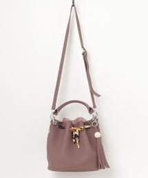 classicalelf | タッセル&スカーフリボン巾着バッグ(ショルダーバッグ)