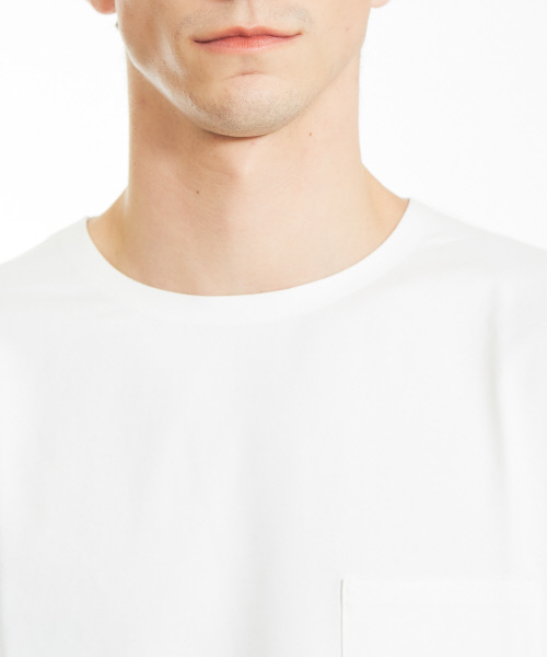 ABAHOUSE（アバハウス）の「【ノンストレス】カラースキーム圧着Tシャツ（Tシャツ/カットソー・メンズ・ホワイト/イエロー/エメラルド・44/46/48）」の7枚目の写真