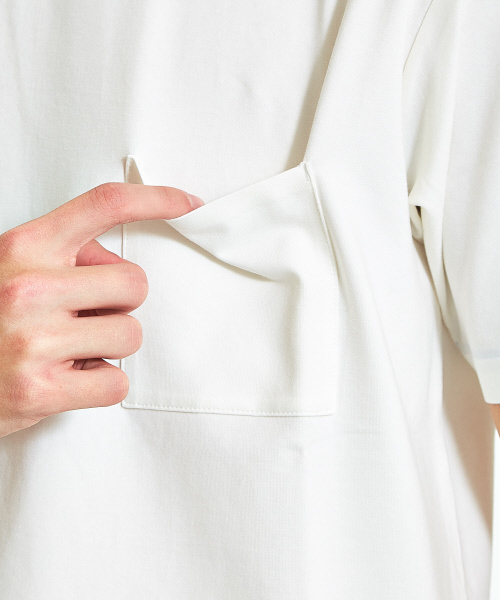 ABAHOUSE（アバハウス）の「【ノンストレス】カラースキーム圧着Tシャツ（Tシャツ/カットソー・メンズ・ホワイト/イエロー/エメラルド・44/46/48）」の8枚目の写真