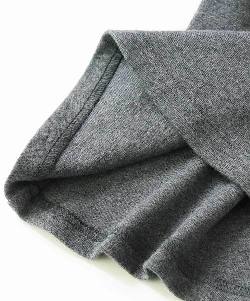 devirock（デビロック）の「厚手もっちりペプラム長袖Tシャツ（Tシャツ/カットソー・キッズ・オフホワイト/スモークピンク/ヘザーチャコール/ネイビー/ブラック/ラベンダー/レッド系その他/イエロー系その他/レッド系その他2・160cm/80ｃｍ/120cm/140cm/130cm/110cm/100cm/90cm/150cm）」の20枚目の写真