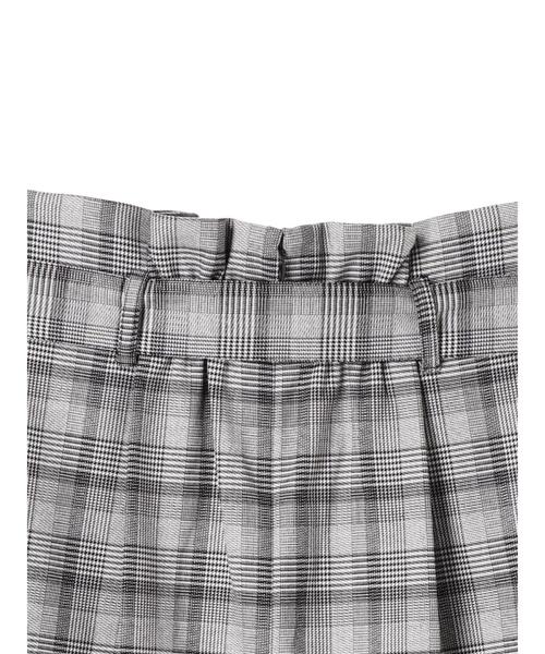 YECCA VECCA（イェッカヴェッカ）の「フロント釦チェック柄スカート（スカート・レディース・ブラック/ブラウン/グレー・FREE）」の12枚目の写真